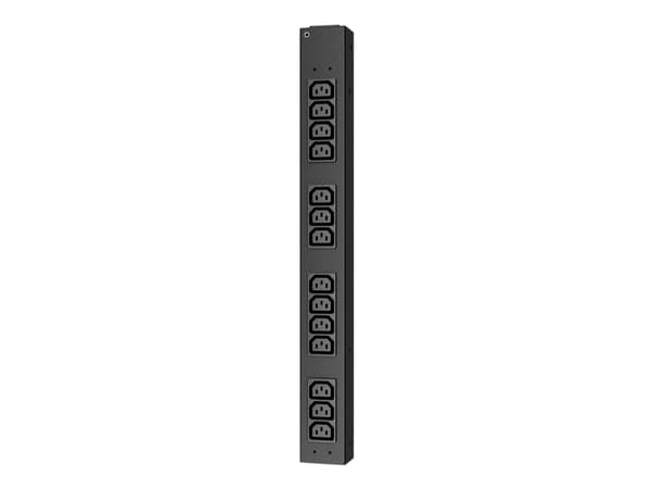 APC Basic Rack PDU - Strømfordelerenhet (kan monteres i rack) - AC 100-240 V - inngang: IEC 60320 C20 - utgangskontakter: 14 (power IEC 60320 C13) -