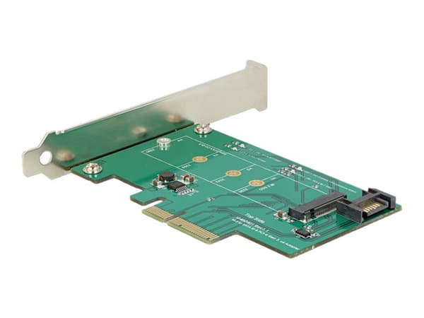 Delock - Diskkontroller - mSATA - eSATA 6Gb/s, PCIe x4