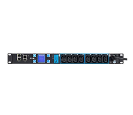 Eaton ePDU G3 Managed - Strømfordelerenhet (kan monteres i rack) - AC 230 V - enkeltfase - Ethernet 10/100, RS-232 - inngang: IEC 60320 C20 - utgangs