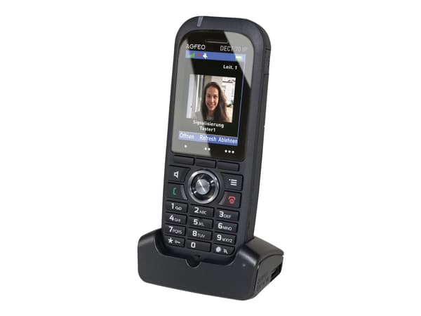 AGFEO DECT 70 IP - Langaton lisäluuri musta