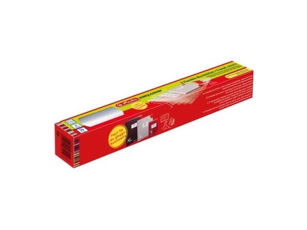 Herlitz 50014743, Läpinäkyvä, Polypropeeni (PP), 340 mm, 585 mm, 5 kpl