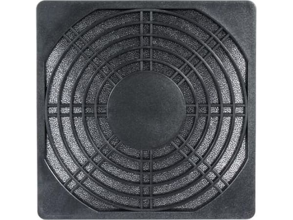 Cooltek - Viftegrill med filter - svart