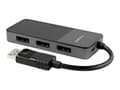 Miniatyrbild 4 av 5: StarTech.com 3-ports multi-bildskärmsadapter - DisplayPort 1.4 till 3x 4K DisplayPort-video-splitter - Dubbel eller tredubbel 4K - DisplayPort MST-hu