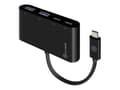 Pikkukuva 1 / 3: Alogic USB-C SuperSpeed Combo Hub with 2 Port USB-C &amp; 2 Port USB-A - Hub - 2 x USB-C + 2 x USB 2.0 - pöytätietokoneet