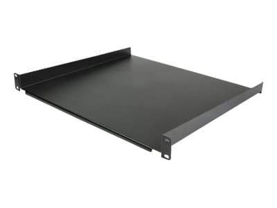 StarTech.com CABSHELF116, Kehikon hylly, Musta, Terästä, 20 kg, 1U, EIA/ECA-310-E