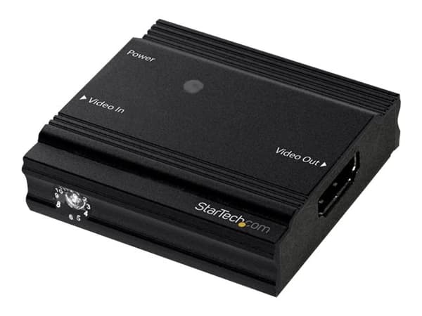 StarTech.com HDMI-signalforsterker - HDMI-forlenger - 4K 60Hz - utvidelse for video/lyd - HDMI - opptil 35 m (HDBOOST4K)