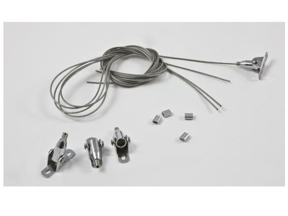Synergy 21 LED light panel add mounting kit pendant set II Grå, Vit