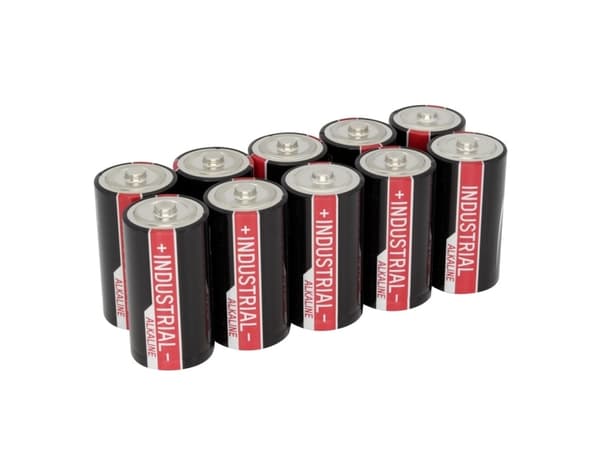 Ansmann 1503-0000, Kertakäyttöinen akku, C, Alkali, 1,5 V, 10 kpl, Musta