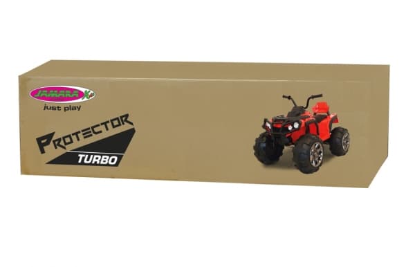 Jamara Quad Protector, 3 vuosi/vuosia, 4 renkaita, Musta, Punainen