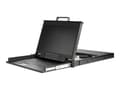 Miniatyrbilde 1 av 5: StarTech.com Rackmount KVM Console HD 1080p, Single Port VGA KVM with 17" LCD Monitor for Server Rack, Fully Featured 1U LCD KVM Drawer with Cables &