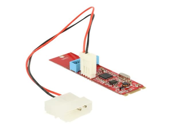 Delock-konverter M.2-nøkkel B+M-plugg > 1 x USB 3.0-hodeplugg (62842)