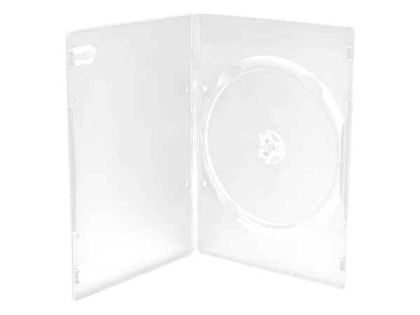 MediaRange Zubehör CD-/DVD-Rohlinge, DVD-etui, 1 disker, Gjennomsiktig, Plast, 120 mm, RoHS