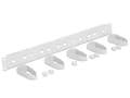 Miniatyrbild 4 av 4: Delock Universal - Panel för kabelhantering - rackmontering - ljusgrå, RAL 7035 - 1U - 19"