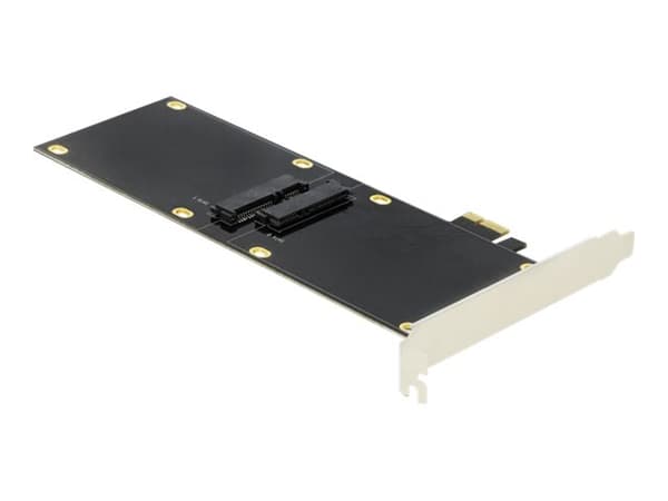Delock PCI Express x1 Card for 2 x SATA HDD / SSD - Diskkontroller - 2 Kanal - SATA 6Gb/s - PCIe 2.0 x1