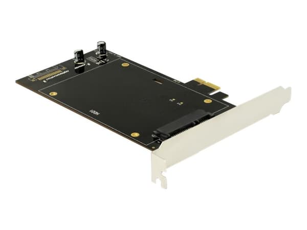 PCI EXPRESS X1-KORT FOR 2 X SATA HDD / SSD