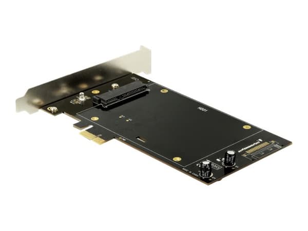 PCI EXPRESS X1-KORT FOR 2 X SATA HDD / SSD
