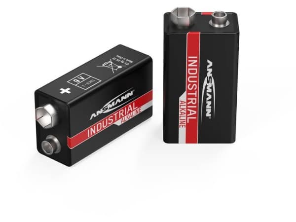 Ansmann 1505-0001, Kertakäyttöinen akku, 9V, Alkali, 9 V, 10 kpl, Cd (kadmium), Hg (elohopea)