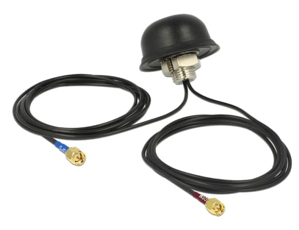 NAVILOCK Multiband - Antenne - navigasjon, mobiltelefon - 3 dBi - rundtstrålende - takflate, utendørs