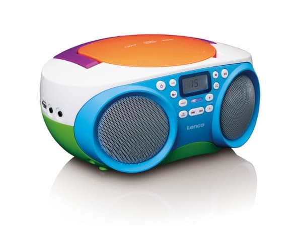 Lenco SCD41, Kannettava, FM, PLL, 13 W, LCD, 3,5 mm, USB A-tyyppi