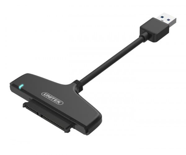 Unitek Y-1096 - Lagringskontroller - SATA 6Gb/s - USB 3.0 - svart