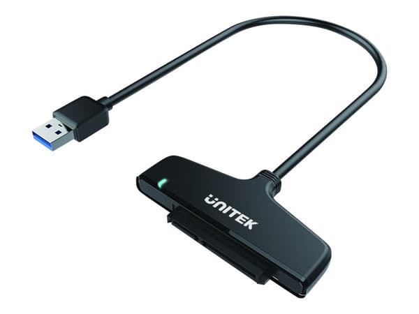 Unitek Y-1096 - Kontrollerkort - SATA 6Gb/s - USB 3.0 - svart