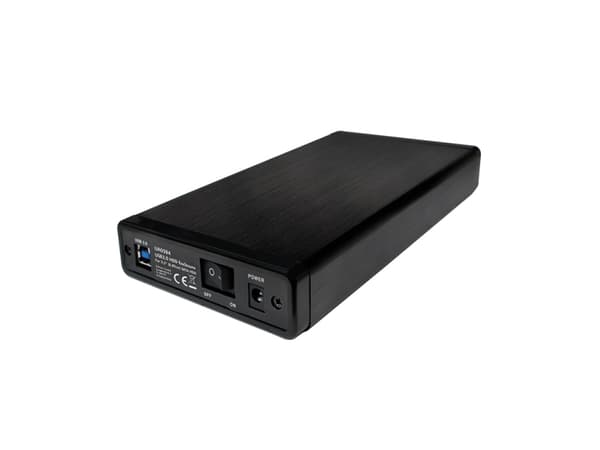LogiLink UA0284, HDD-kabinett, 3.5", SATA, 5 Gbit/s, USB-tilkobling, Sort