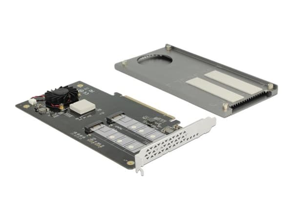 DeLOCK - Grensesnittadapter - M.2 - M.2-kort - PCIe 3.0 x16 (89961)