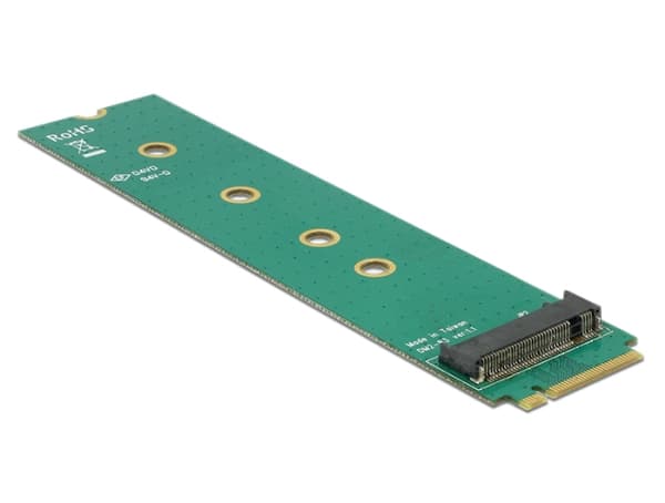 Delock Adapter M.2 Key M male > M.2 Key A - Grensesnittsadapter - M.2 - M.2 Card