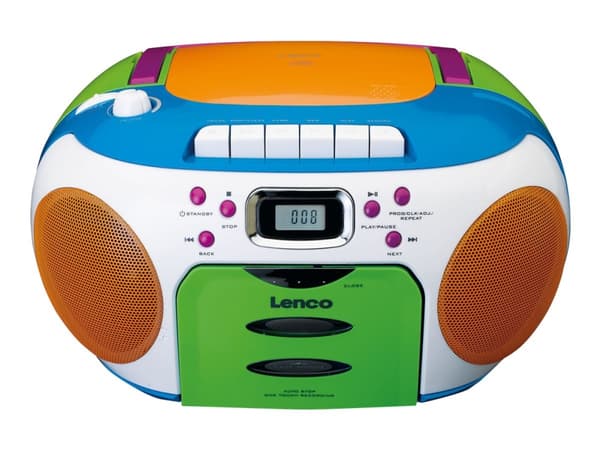 Lenco SCD-971 - Boombox - 2.4 Watt - flera färger