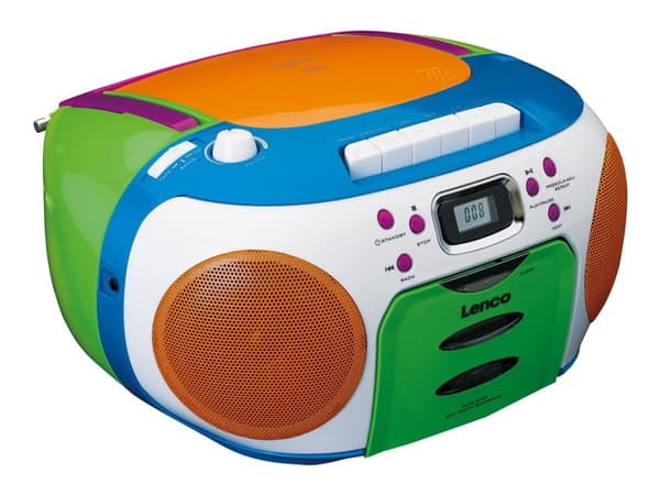 Lenco SCD-971 - Boombox - 2.4 Watt - flera färger