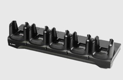 Zebra ShareCradle 5Slot - Opladningsdock til håndholdt - output-stikforbindelser: 5 - for Zebra MC3300, MC3300ax, MC3300-G, MC3300x, MC3330R, MC3330X
