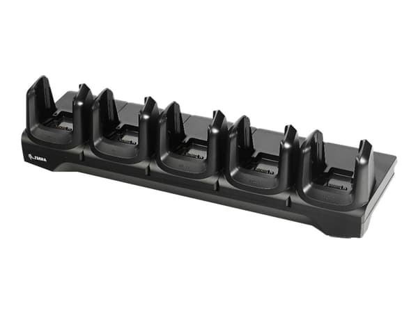 Zebra ShareCradle 5Slot - Opladningsdock til håndholdt - output-stikforbindelser: 5 - for Zebra MC3300, MC3300ax, MC3300-G, MC3300x, MC3330R, MC3330X