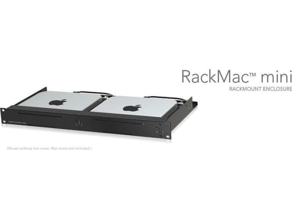 Sonnet RackMac Mini 2018 - Monteringskabinet telineeseen - 1U