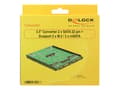 Miniatyrbilde 4 av 5: Delock Converter 2 x SATA 22 pins > Dualport 2 x M.2 / 2 x mSATA - Lagringskontroll - mSATA, M.2 - M.2 Card / mSATA - SATA 6Gb/s