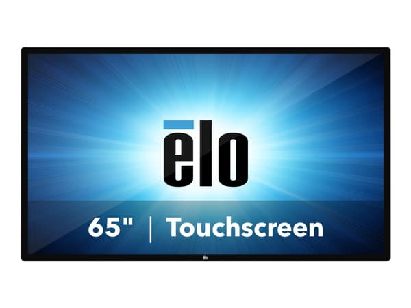 Elo Interactive Digital Signage Display 6553L - 65" Diagonal klass (64.53" visbar) LED-bakgrundsbelyst LCD-skärm - digital skyltning - med pekskärm (