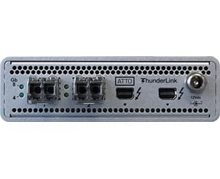 ATTO ThunderLink FC 2082 - Vertbussadapter - Thunderbolt 2 - 8Gb Fibre Channel x 2 Grå