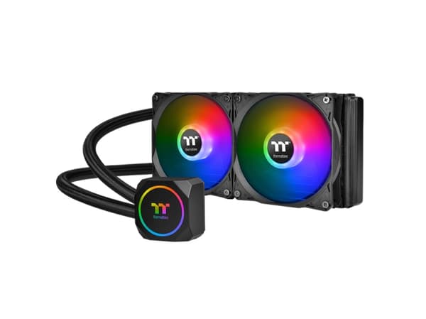 Thermaltake CL-W286-PL12SW-A, All-in-one-nesteenjäähdytin, 59,28 cfm, Musta