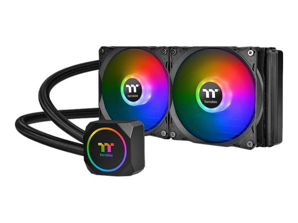 Thermaltake CL-W286-PL12SW-A, All-in-one-nesteenjäähdytin, 59,28 cfm, Musta musta
