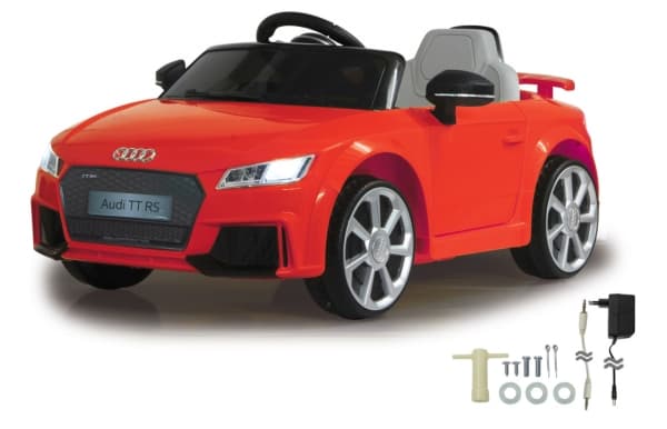 Jamara Audi TT RS, 3 År, 4 hjul, Svart, Röd, Batterier krävs