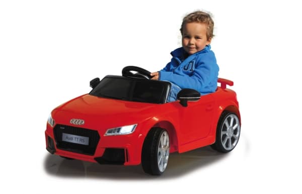 Jamara Audi TT RS, 3 År, 4 hjul, Svart, Röd, Batterier krävs