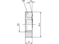 Miniatyrbilde 3 av 5: Lapp SKINTOP 53019090, Låsemutter, Polyamid, Grå, Sølv, PG48, Matt, -20 - 100 °C