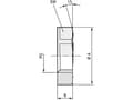Miniatyrbilde 2 av 5: Lapp SKINTOP 53019090, Låsemutter, Polyamid, Grå, Sølv, PG48, Matt, -20 - 100 °C
