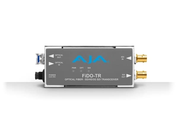 AJA FiDO-TR, Aktiv, Grå, 3 Gbit/s, 20 V, 0 - 40 °C, -40 - 60 °C