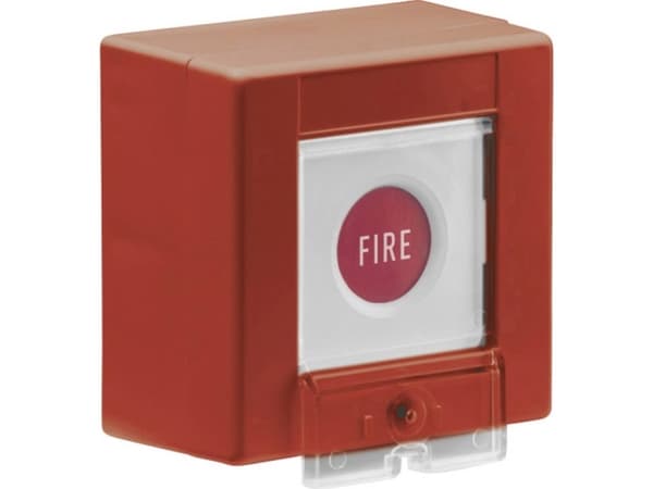ABUS FUAT50020, Alarm, Rød, Hvit, Termoplast, 100 m, 868.6625 MHz, 1 stykker