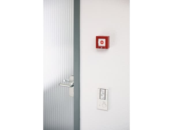ABUS FUAT50020, Alarm, Rød, Hvit, Termoplast, 100 m, 868.6625 MHz, 1 stykker