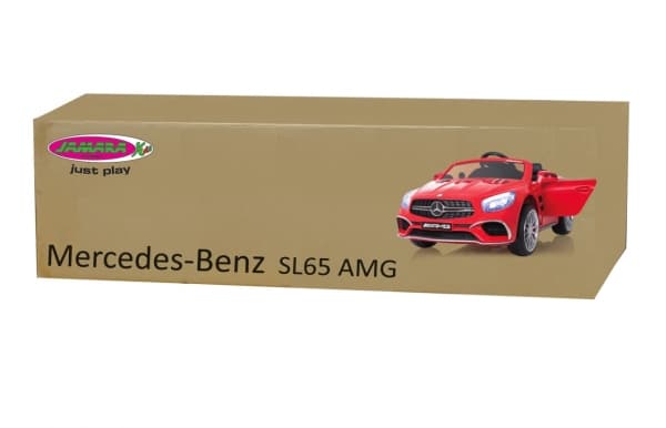 Jamara Mercedes SL65, 3 år, 4 hjul, Rød, Batterier kreves