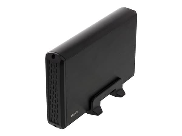 DELTACO MAP-GD33U3 - Lagringspakke - 3,5" - SATA 3Gb/s - USB 3.0 - svart