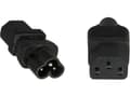 Pikkukuva 4 / 4: MicroConnect - Stikadapteri - IEC 60320 C6 til IEC 60320 C13 - lajittelu