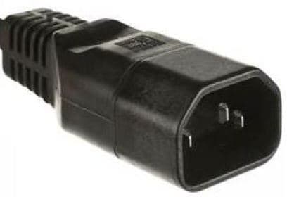 MicroConnect - Strøm-konnektor - IEC 60320 C14 - AC 250 V - 10 A - lajitelma - lajittelu