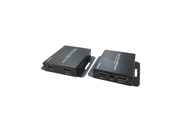Dahua Technology PFM700-E, AV-sender og -mottaker, 60 m, Koblet med ledninger (ikke trådløs), Sort, HDCP